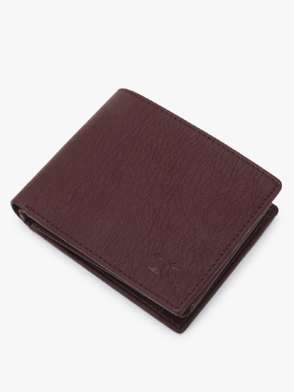 DEZIRE CRAFTS Stylish BiFold, Textured PU Leather, Latest Brown Slim