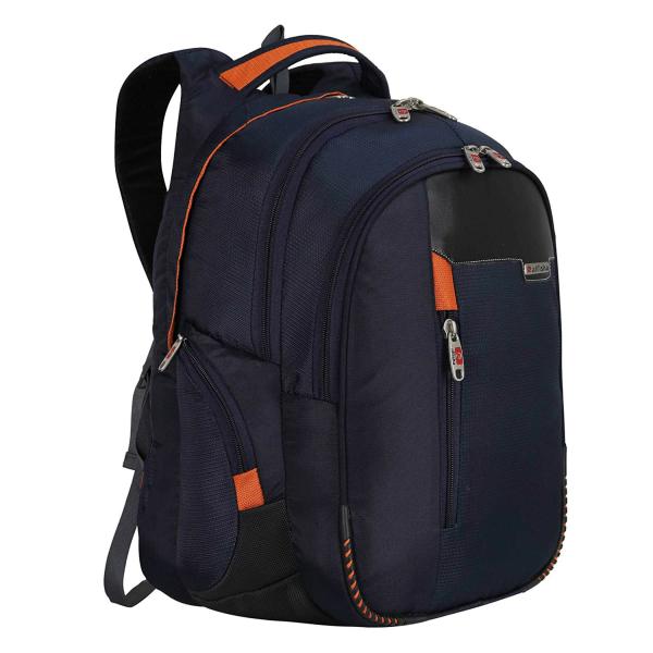 Alfisha Polyester Water Resistant Padded Office Laptop Backpack