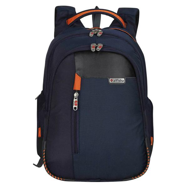 Alfisha Polyester Water Resistant Padded Office Laptop Backpack