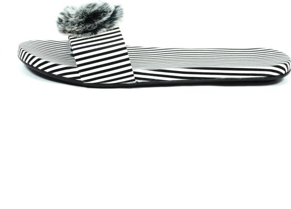 Kickonn Women Slides (Black)size 3 - JioMart