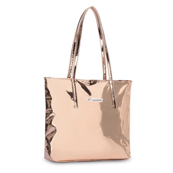NFI Essentials Rose Gold Handbag For Women JioMart