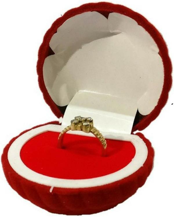 Addyz Velvet Red Vanity Box (Pack of 4) JioMart