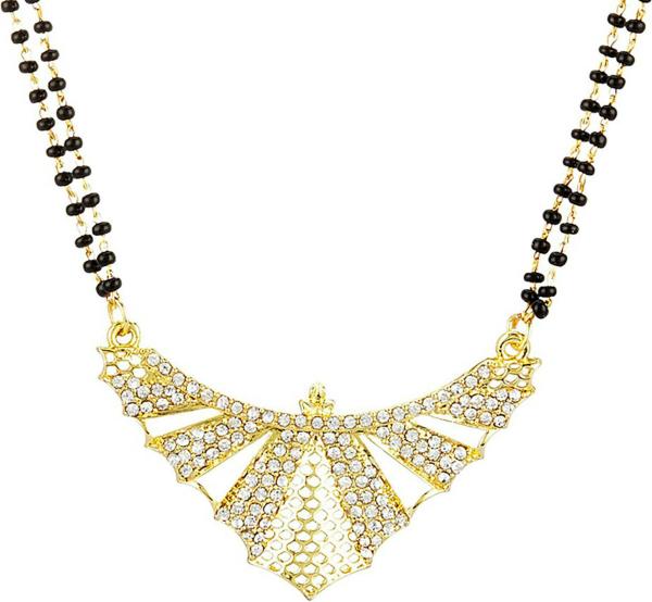 Mahi Women Alloy Jewellery Set (White) JioMart