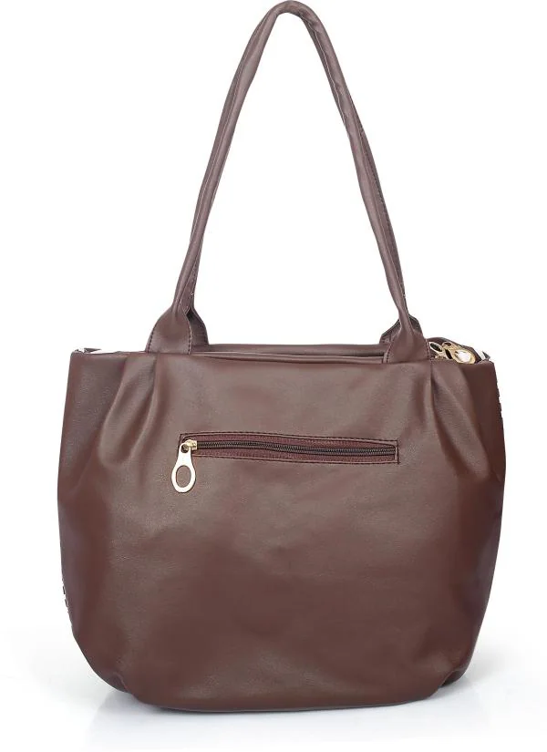 nh Collection Women Brown Shoulder Bag () JioMart
