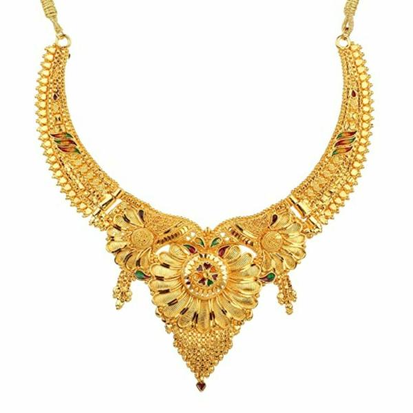 WEBMALL gold plated jewellery set for women latest design traditional