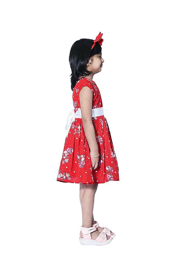 Wish Littlle Baby Girl Navy Blue Satin Solid Maxi Dress 78 Y JioMart