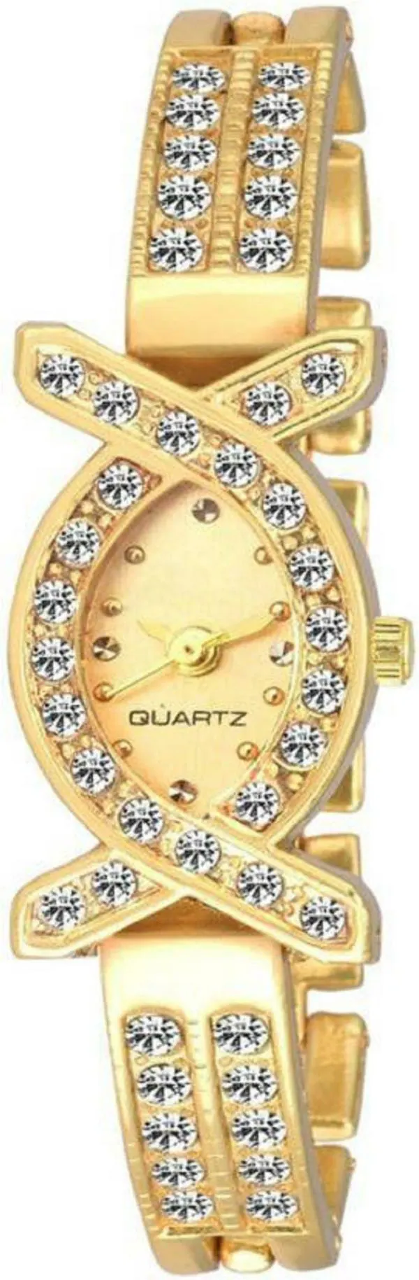 TRUE COLORS Analog Gold Dial Gold Strap Watch for Women JioMart
