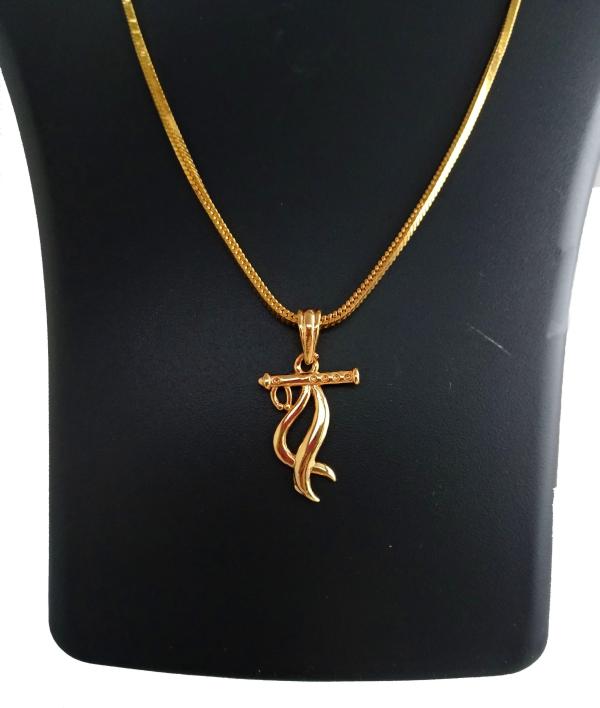 Dimiki Gold Alloy Gold Plated Lord Krishna Pendant Chain JioMart