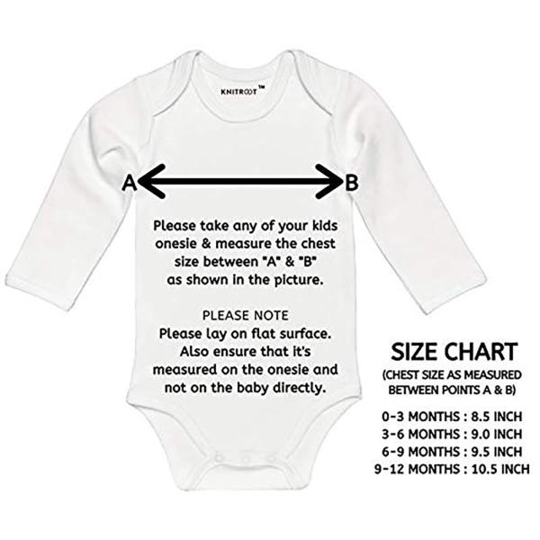 KNITROOT Unisex Blue Cotton Romper JioMart