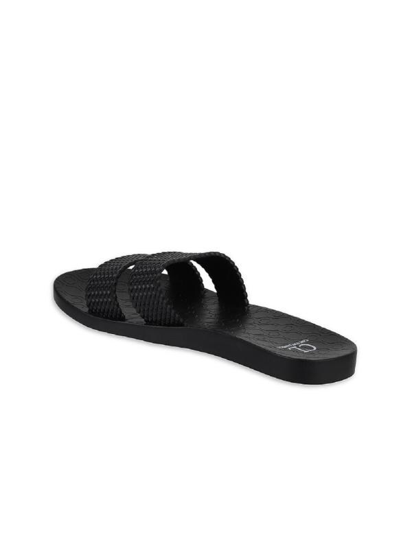 Carlton London Black Flip flops for Women JioMart