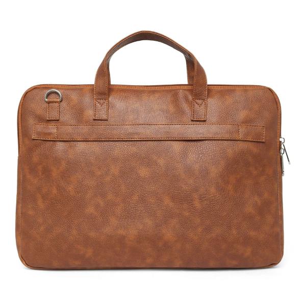 MBOSS Faux Leather 15.6 Inch Laptop Messenger Bag JioMart