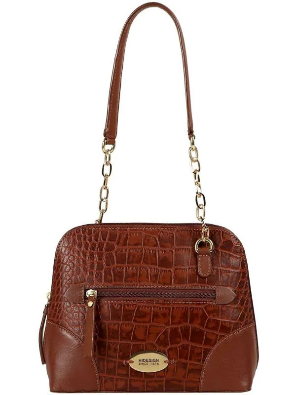 Hidesign Women Brown Genuine Leather Shoulder Bag JioMart