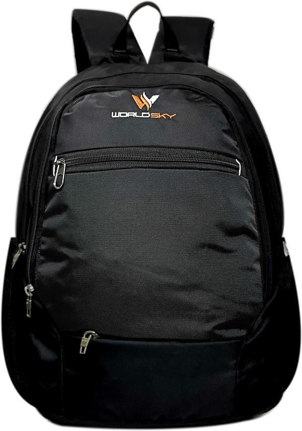WORLDSKY Men's BagPacks 25 L Backpack (Black) JioMart