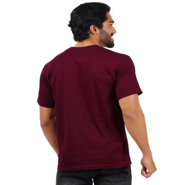 men maroon t.shirtS JioMart