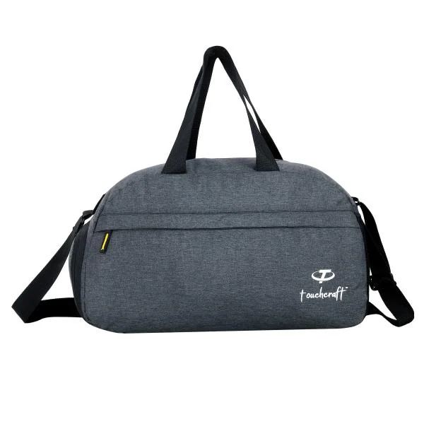 TOUCHCRAFT BLACK GYM DUFFLE BAG JioMart