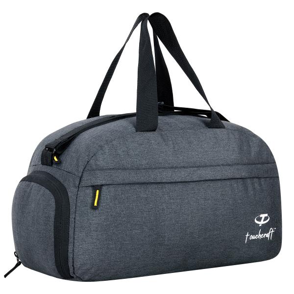 TOUCHCRAFT BLACK GYM DUFFLE BAG JioMart