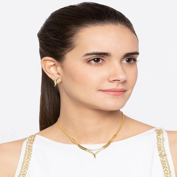 Mahi Women Gold Plated Alloy Jewellery Set (Gold) JioMart