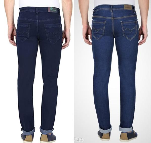 Gradely Men Stylish Fashion Regular Fit Wear Jeans Combo Pack of 2