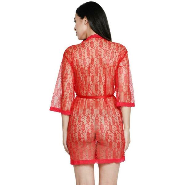 Rixcy Girls Robe Set Red Nighty JioMart