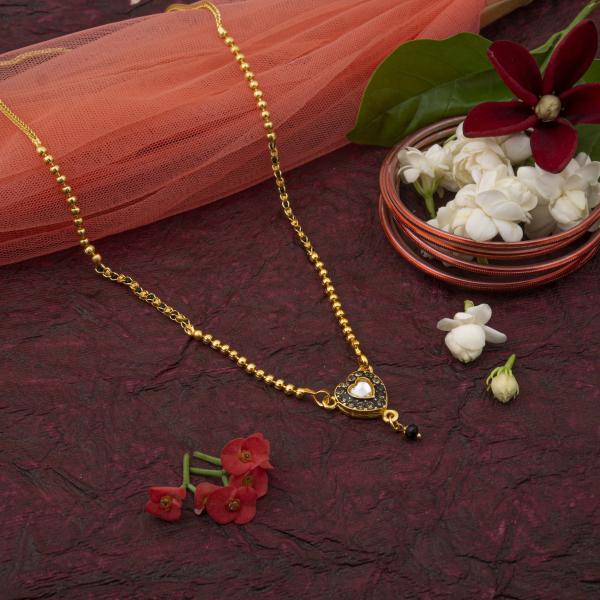 Ramdev Art Fashion Jewellery Designer alloy Mangalsutra for Women