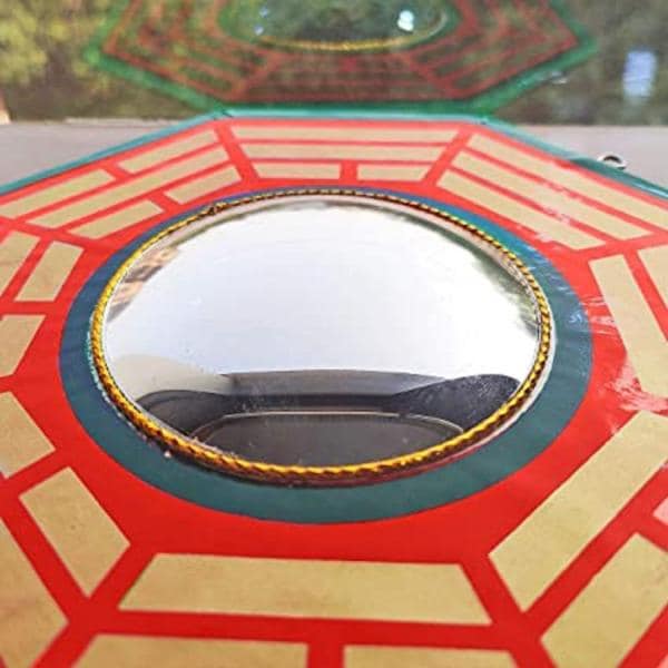 Bless Kraft Bagua Mirror for Vastu Feng Shui Convex Bagua Mirror