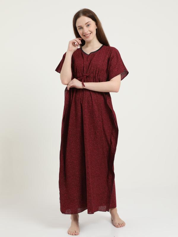 RnP Cotton Kaftan Nighty JioMart