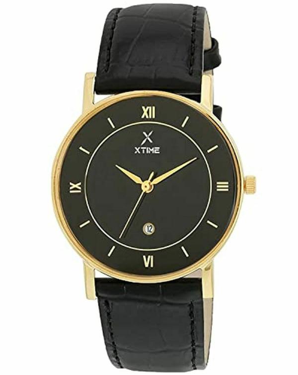 XTIME Analog Black Dial Black Strap Watch for Men & Boys JioMart