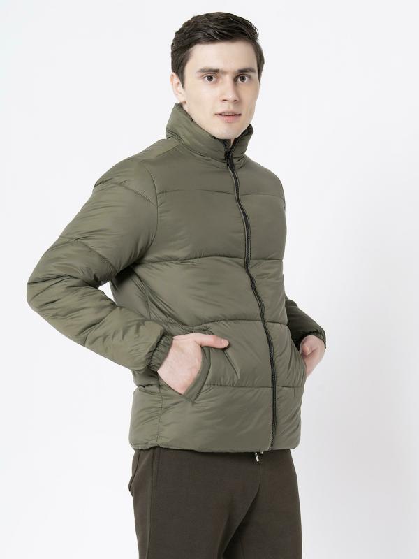 Red Tape Men's Olive Solid Jacket JioMart