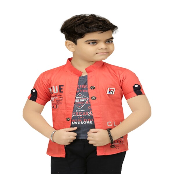 FOREVER YOUNG BOYS JACKET WITH ATTACHED TSHIRT JioMart