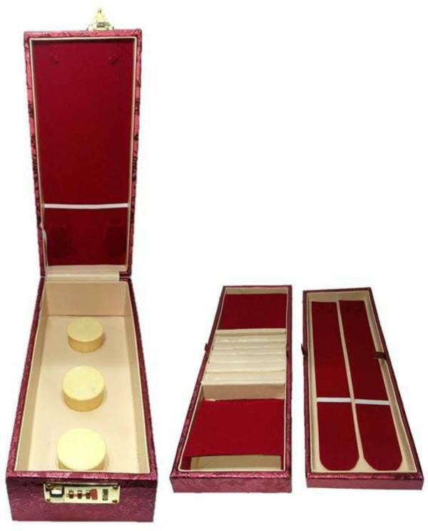 Addyz Masonite Maroon Vanity Box JioMart