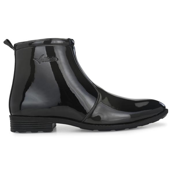 Vellinto Men's Black Boots JioMart