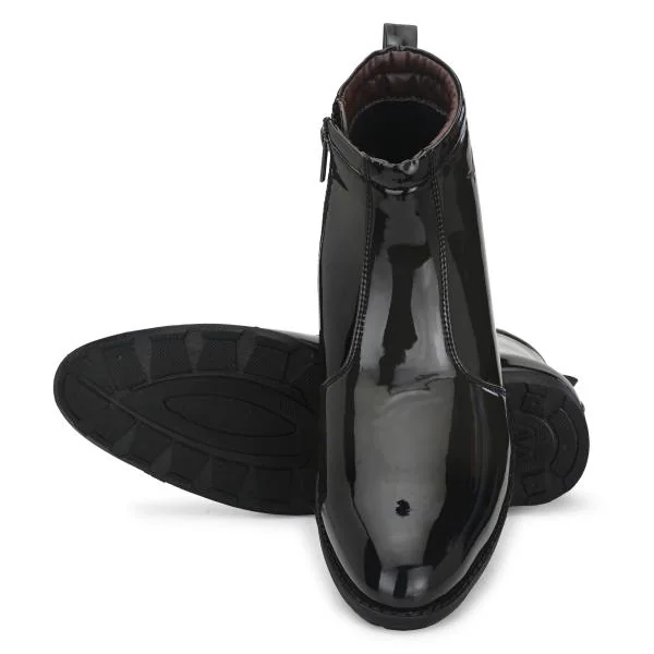 Vellinto Men's Black Boots JioMart