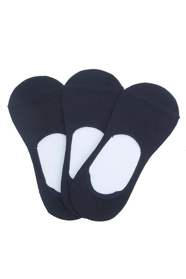 Cotson Unisex Black Loafer Socks (Pack of 3) JioMart