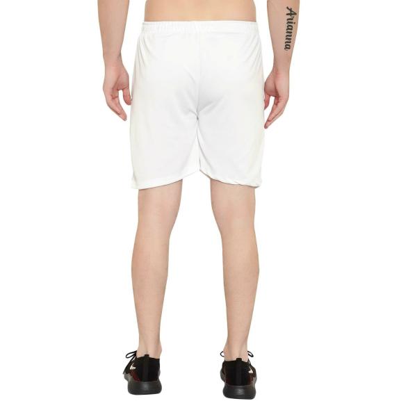 Oora Men White Sports Shorts JioMart