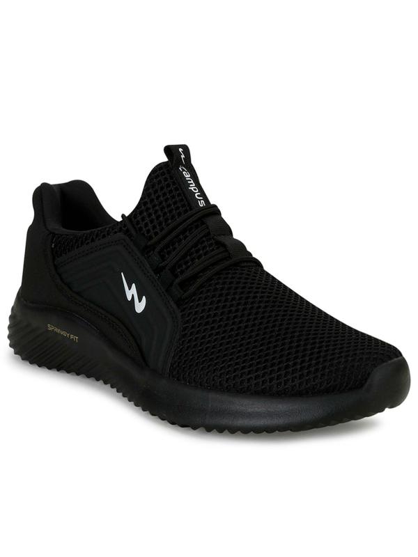 Campus TYSON Pro Black Men's Running Shoes JioMart