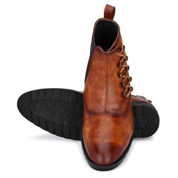 Vellinto Men's Tan Chelsea Boots JioMart