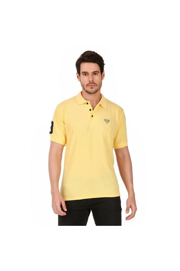 DFNK Men Yellow Half Sleeve Polo TShirt Pack JioMart
