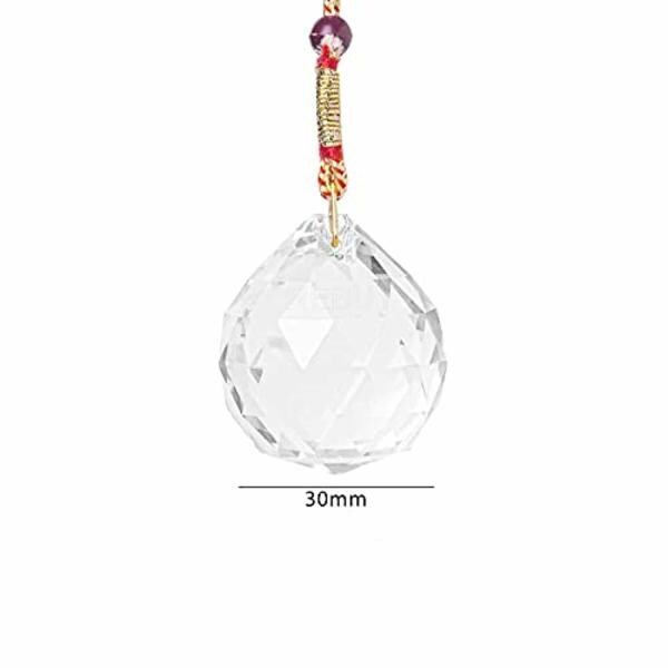 REBUY Clear Crystal Hanging Ball (Pack of 3) JioMart