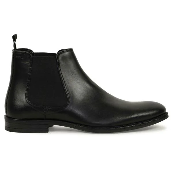 Red Tape Men Black Chelsea Boots JioMart