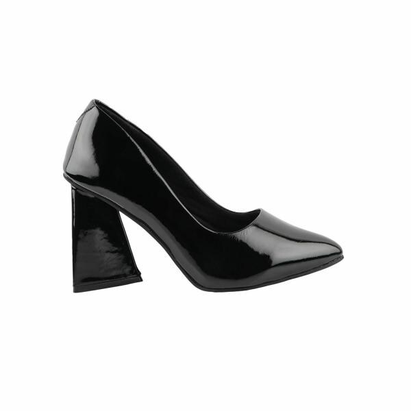 Shoetopia Women Black Block Pumps JioMart