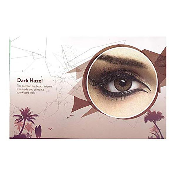Bausch and Lomb Contact Lens Quarterly Disposable Dark Hazel Lens