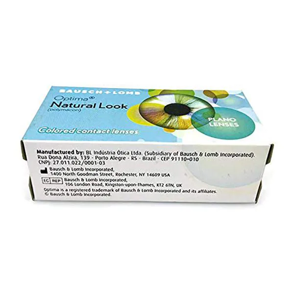 Bausch and Lomb Contact Lens Quarterly Disposable Dark Hazel Lens