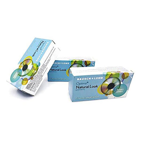 Bausch and Lomb Contact Lens Quarterly Disposable Dark Hazel Lens