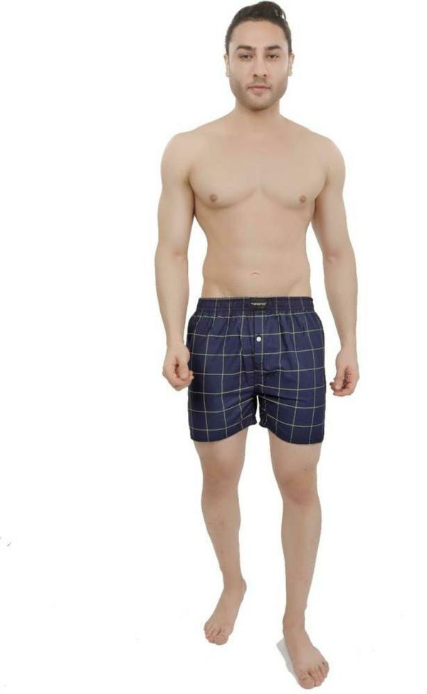 Ramarrow Men Black Printed Pure Cotton Boxers XXL JioMart