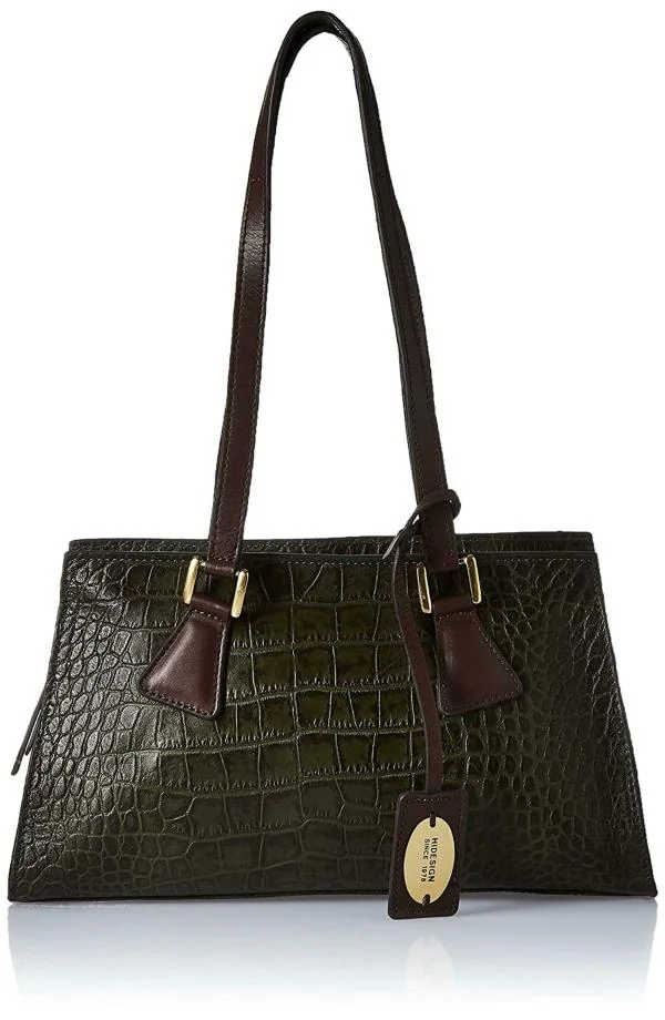 Hidesign Women Green Shoulder Bag JioMart