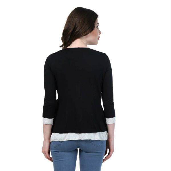 Hidden Love Women Black Tops XS JioMart