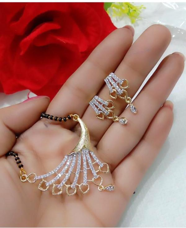M Creation Gold Alloy Jewel Set For Women JioMart