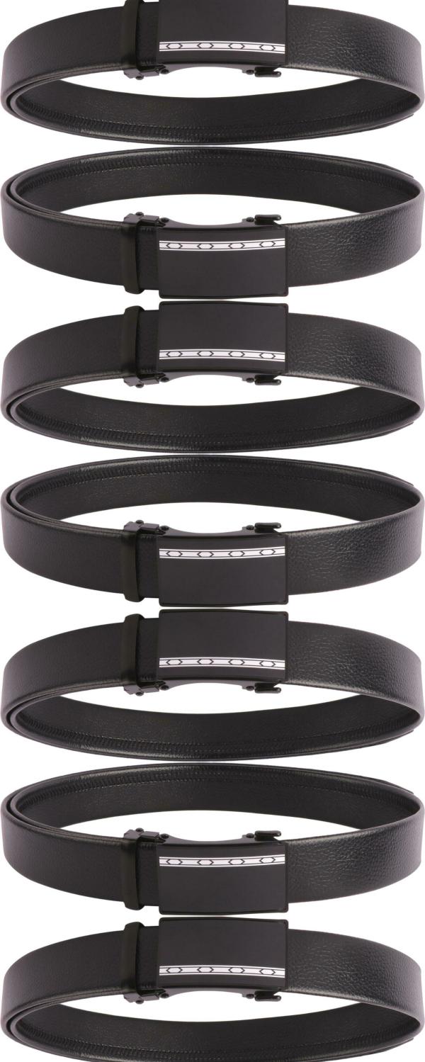 USL Men Black Patent leather Belt JioMart