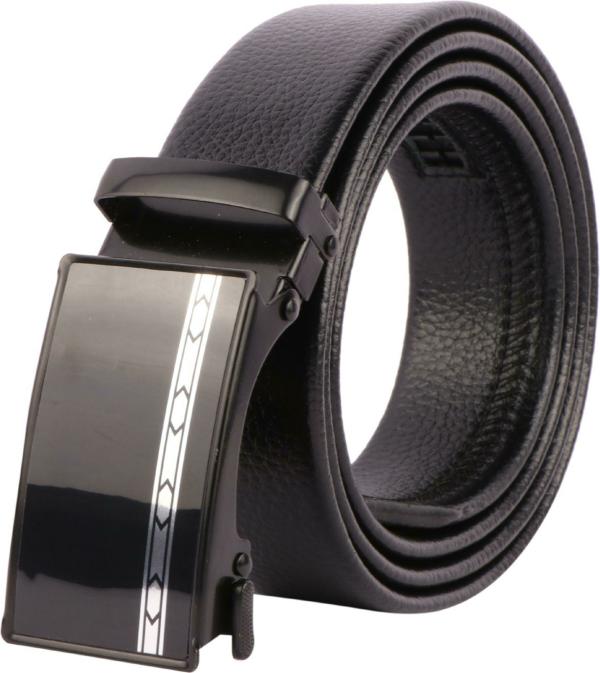 USL Men Black Patent leather Belt JioMart