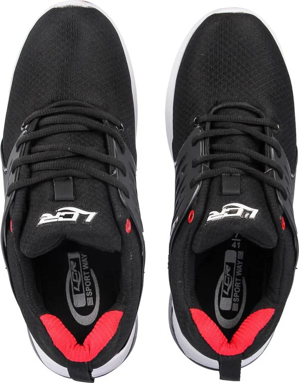 Lancer Men Running Shoes (Black and Red) JioMart